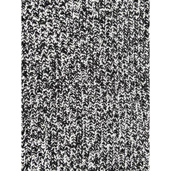 ‎American Rag Sweater Top XS Black White Cowl-Neck - Picture 2 of 5